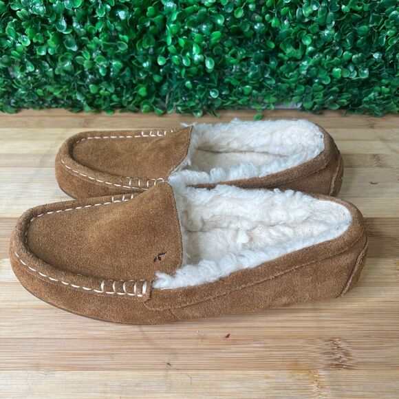 Koolaburra by UGG Womens Lezly Brown Moccasin Slippers Size 6 EU 37 UK 4 - Picture 1 of 8